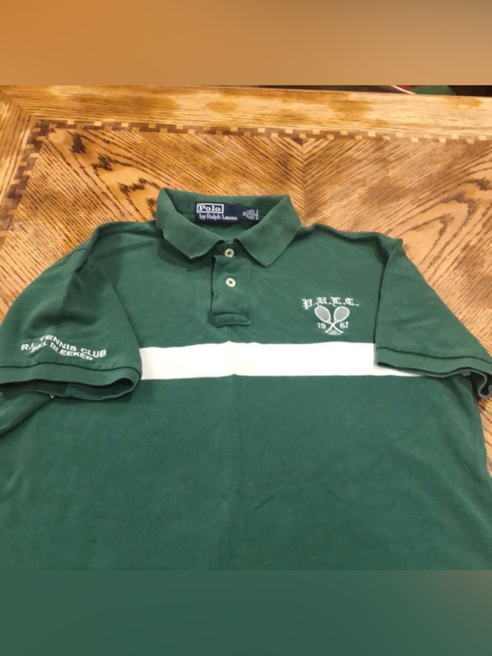 Ralph Lauren tennis club bleaker polo.